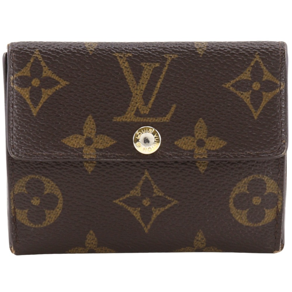 Louis Vuitton Ludlow Coin Case M61927 Monogram Canvas 2008 Brown CT4058 Unisex